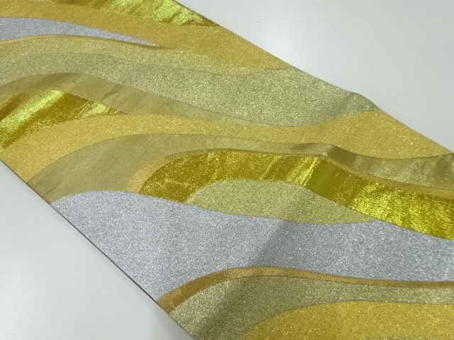 JAPANESE FUKURO OBI / WOVEN STREAM